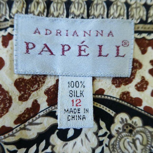 SiLK Vintage 80s Blazer Jacket Mixed Animal Floral Side Vents Modesty Panel 12 - Picture 6 of 8